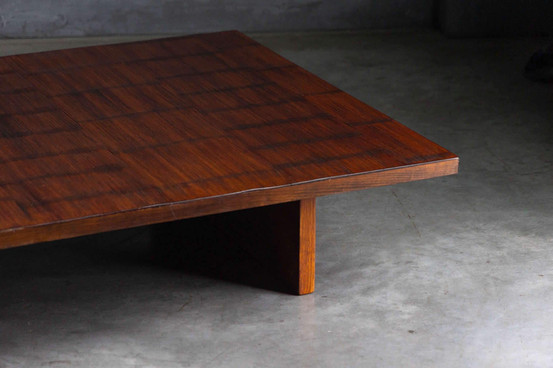 Bamboo Coffee Table by Axel Vervoordt - 1980s