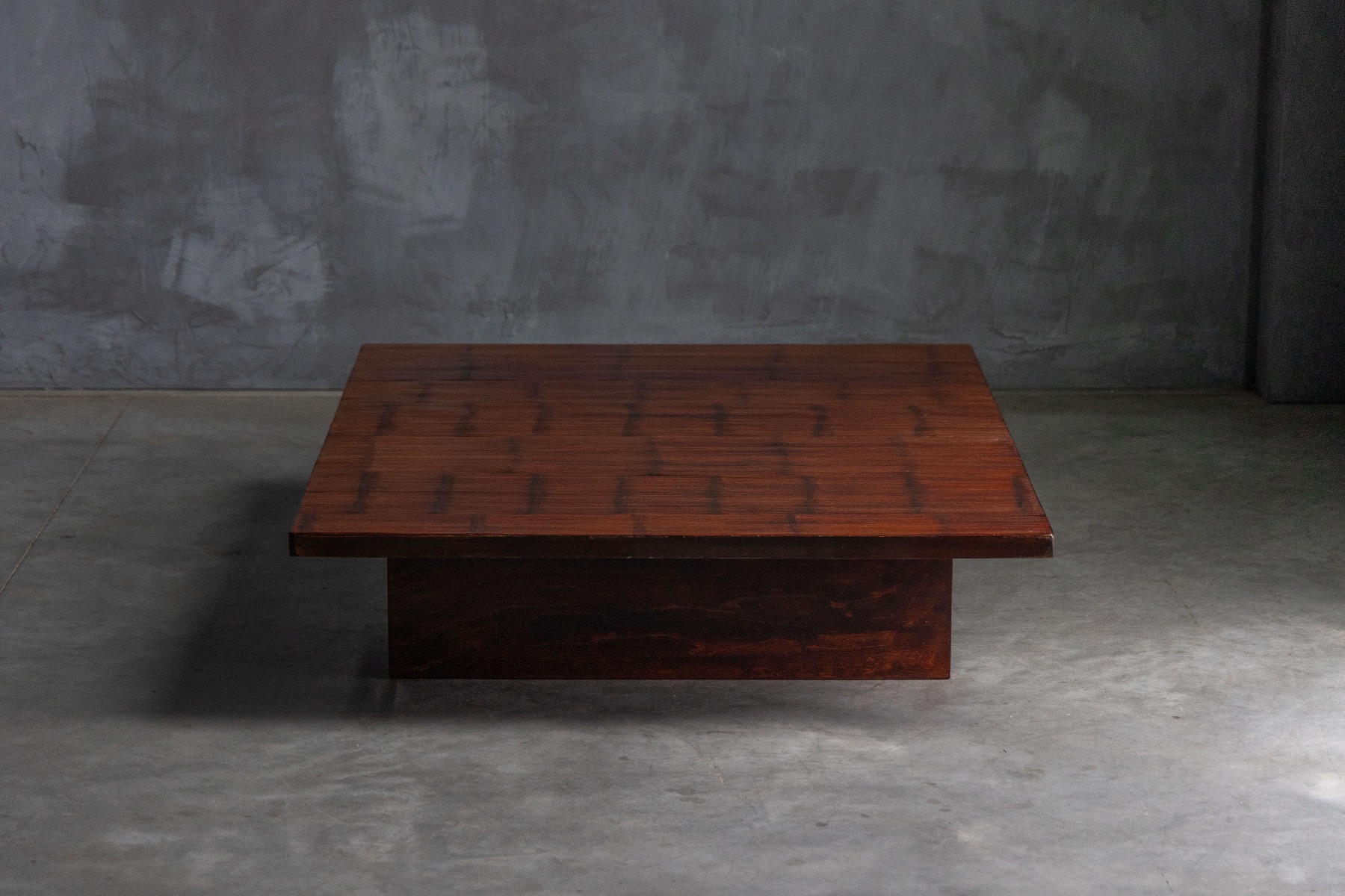 Bamboo Coffee Table by Axel Vervoordt - 1980s