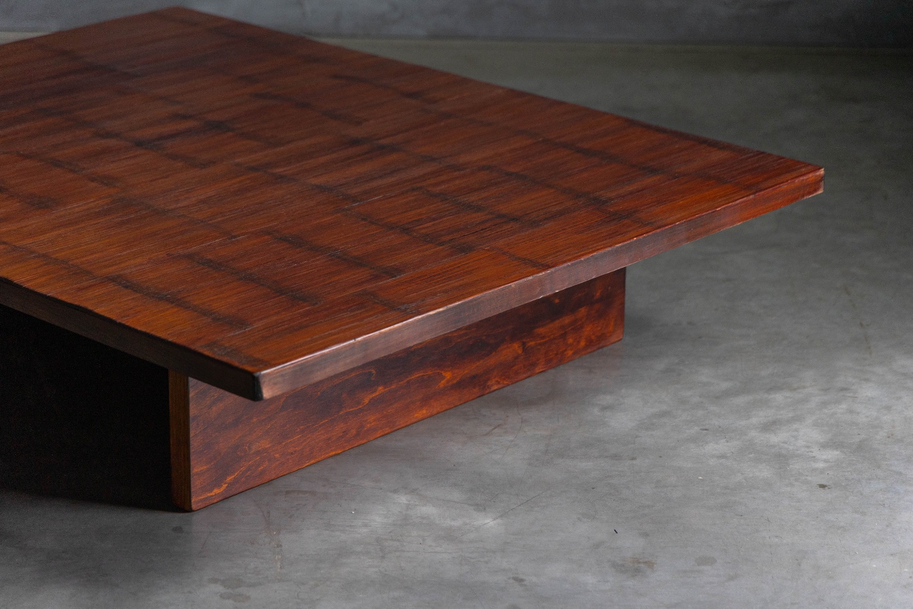 Bamboo Coffee Table by Axel Vervoordt - 1980s