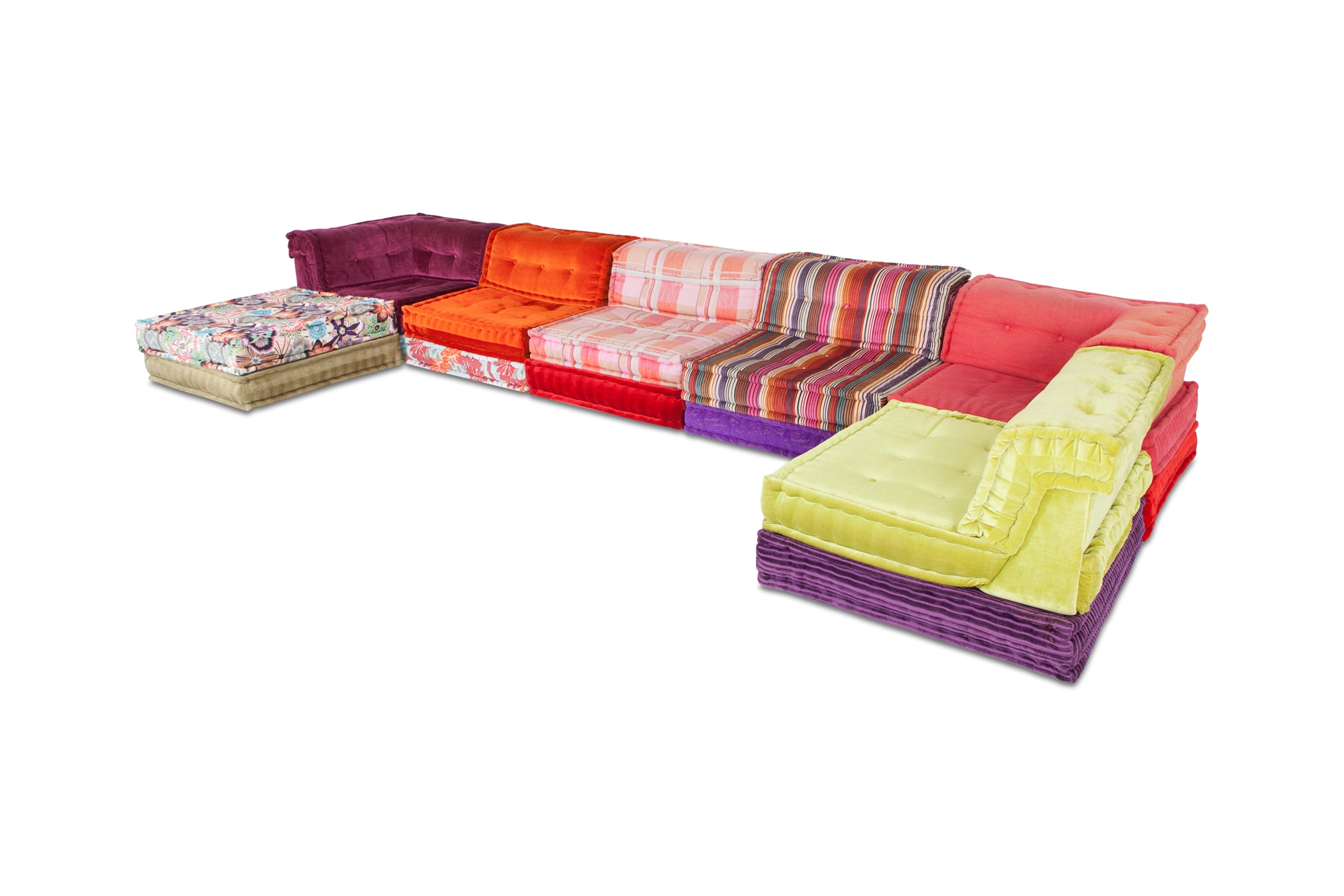 Mah Jong Modular Composition Sofa in Missoni Home for Roche Bobois - 2017