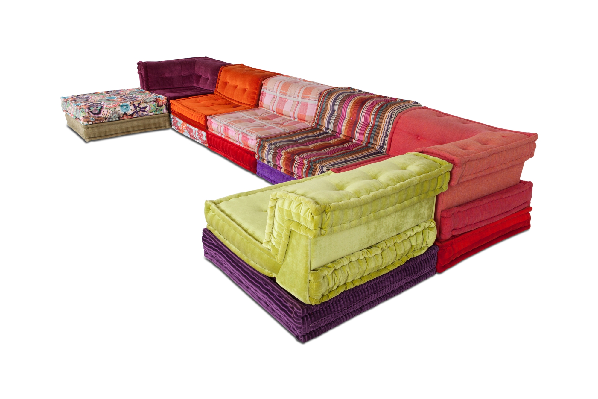 Mah Jong Modular Composition Sofa in Missoni Home for Roche Bobois - 2017