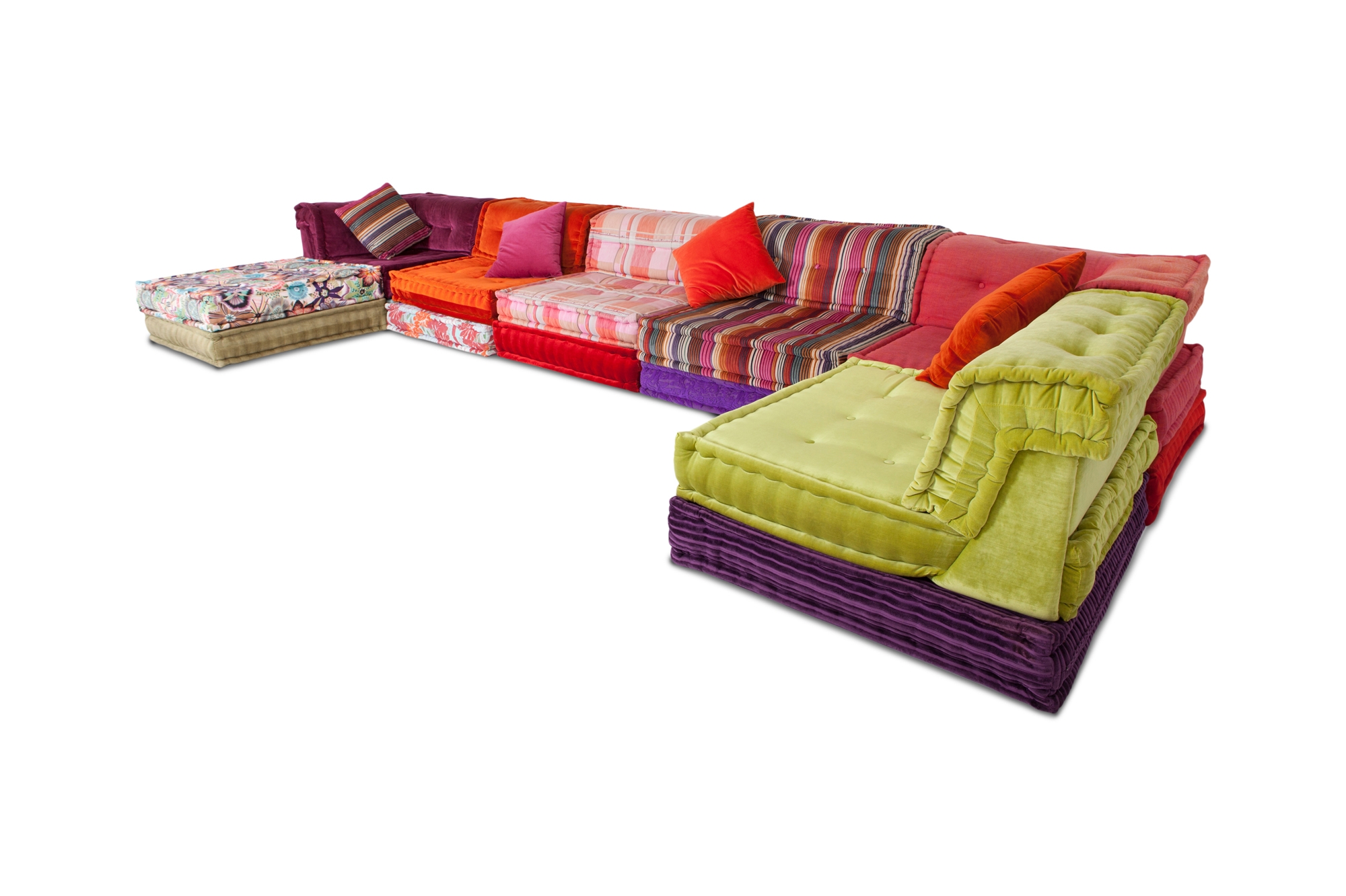 Mah Jong Modular Composition Sofa in Missoni Home for Roche Bobois - 2017