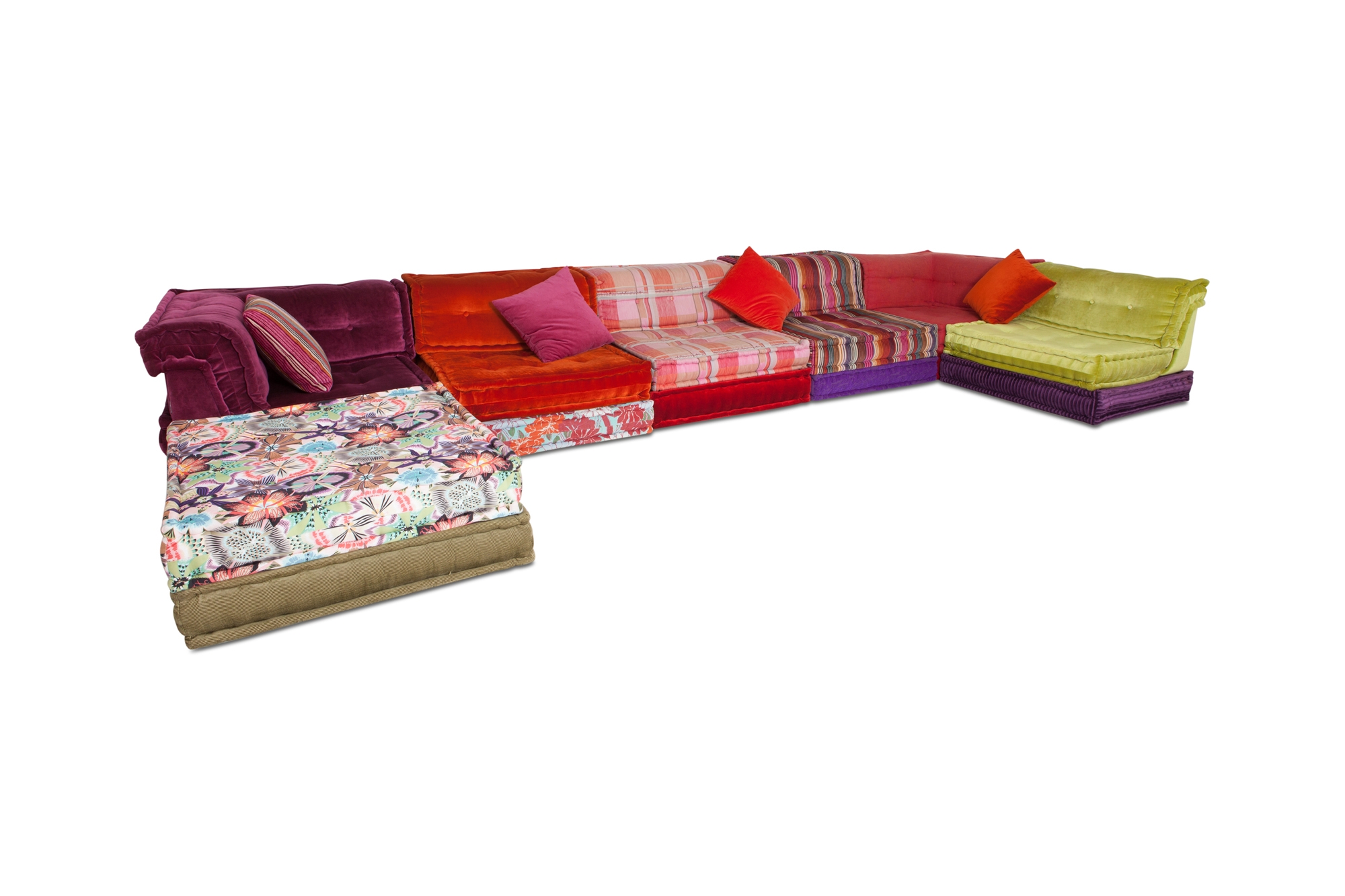 Mah Jong Modular Composition Sofa in Missoni Home for Roche Bobois - 2017