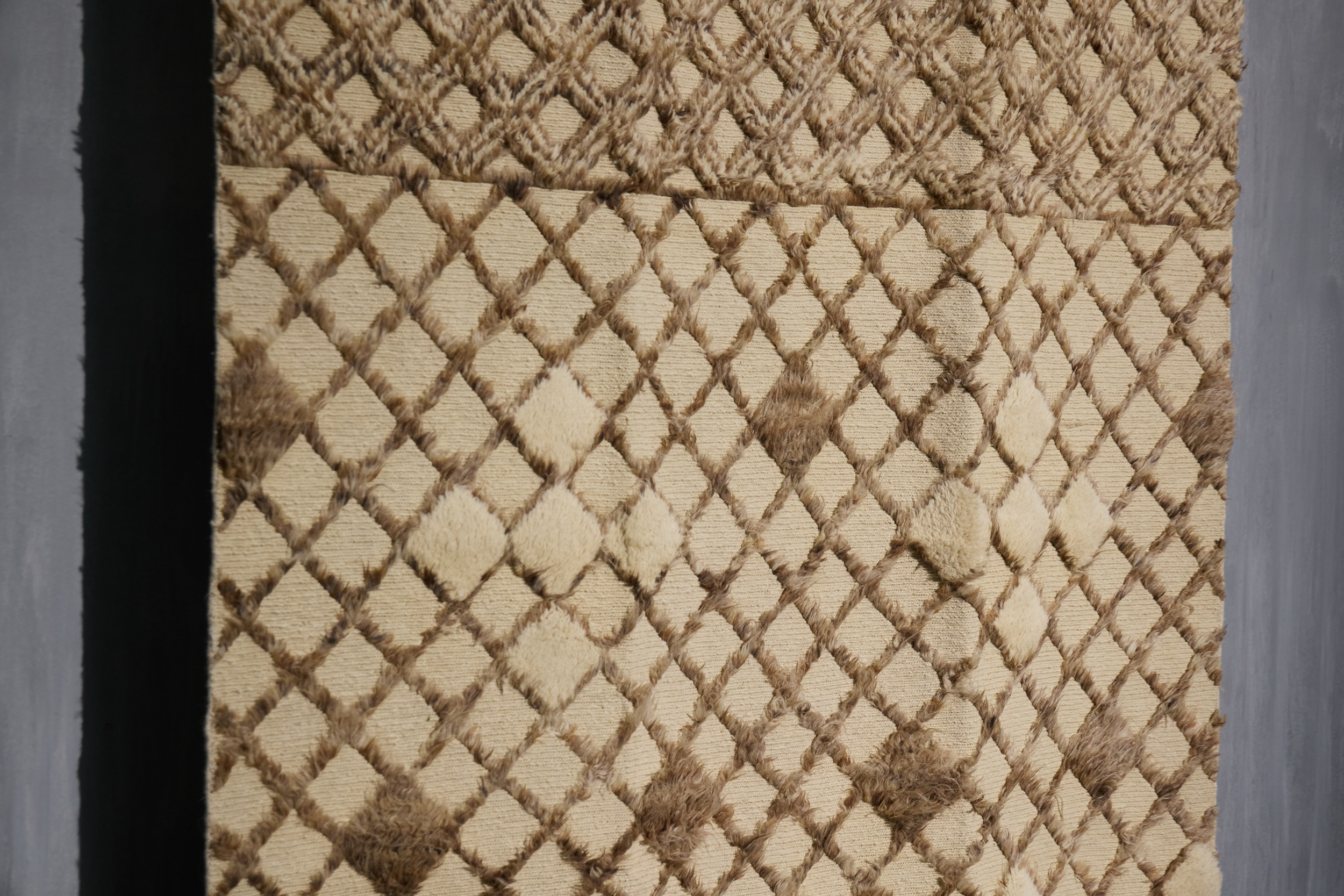Contemporary Patterned Wool Rug, Turkey - 21st Century