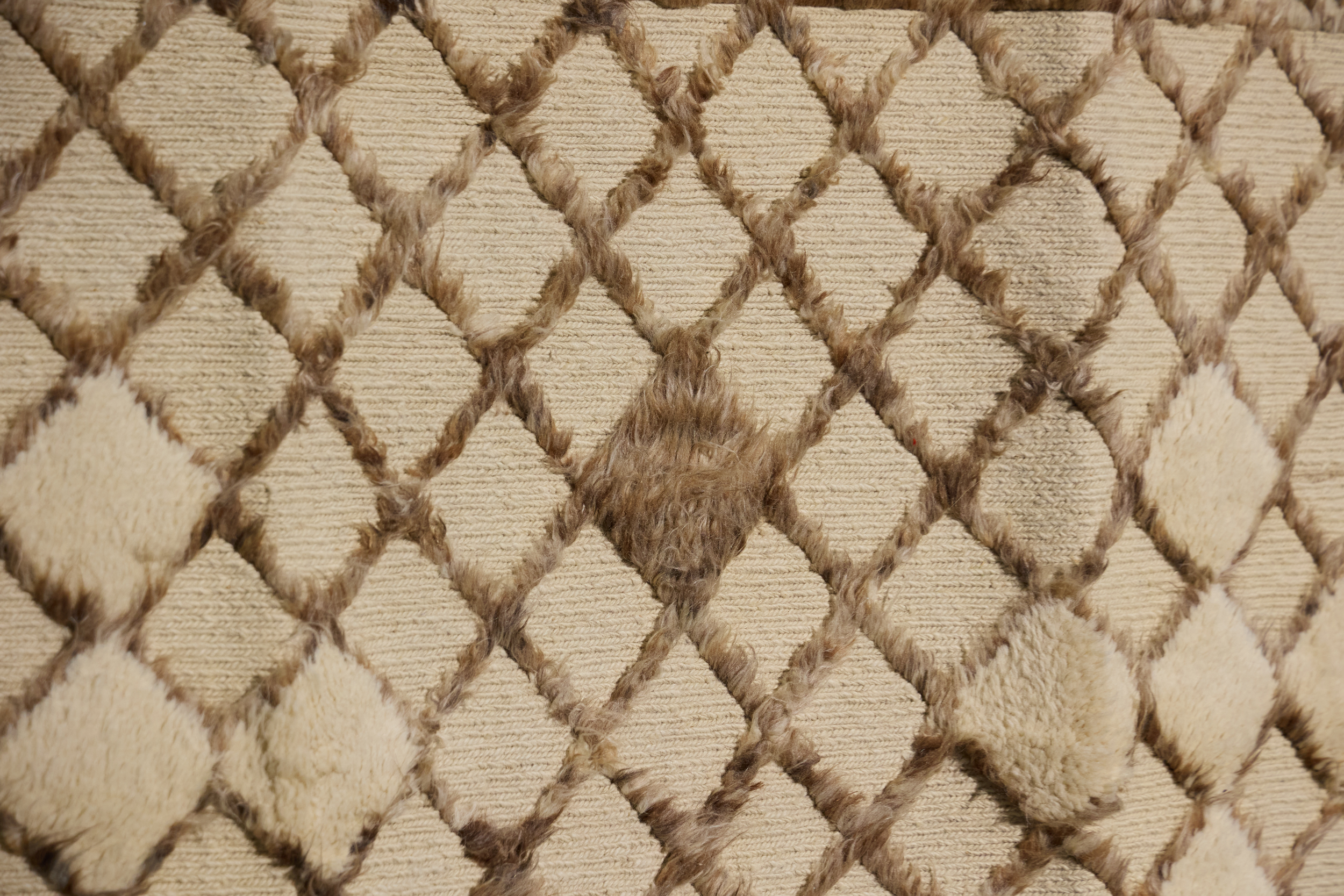 Contemporary Patterned Wool Rug, Turkey - 21st Century
