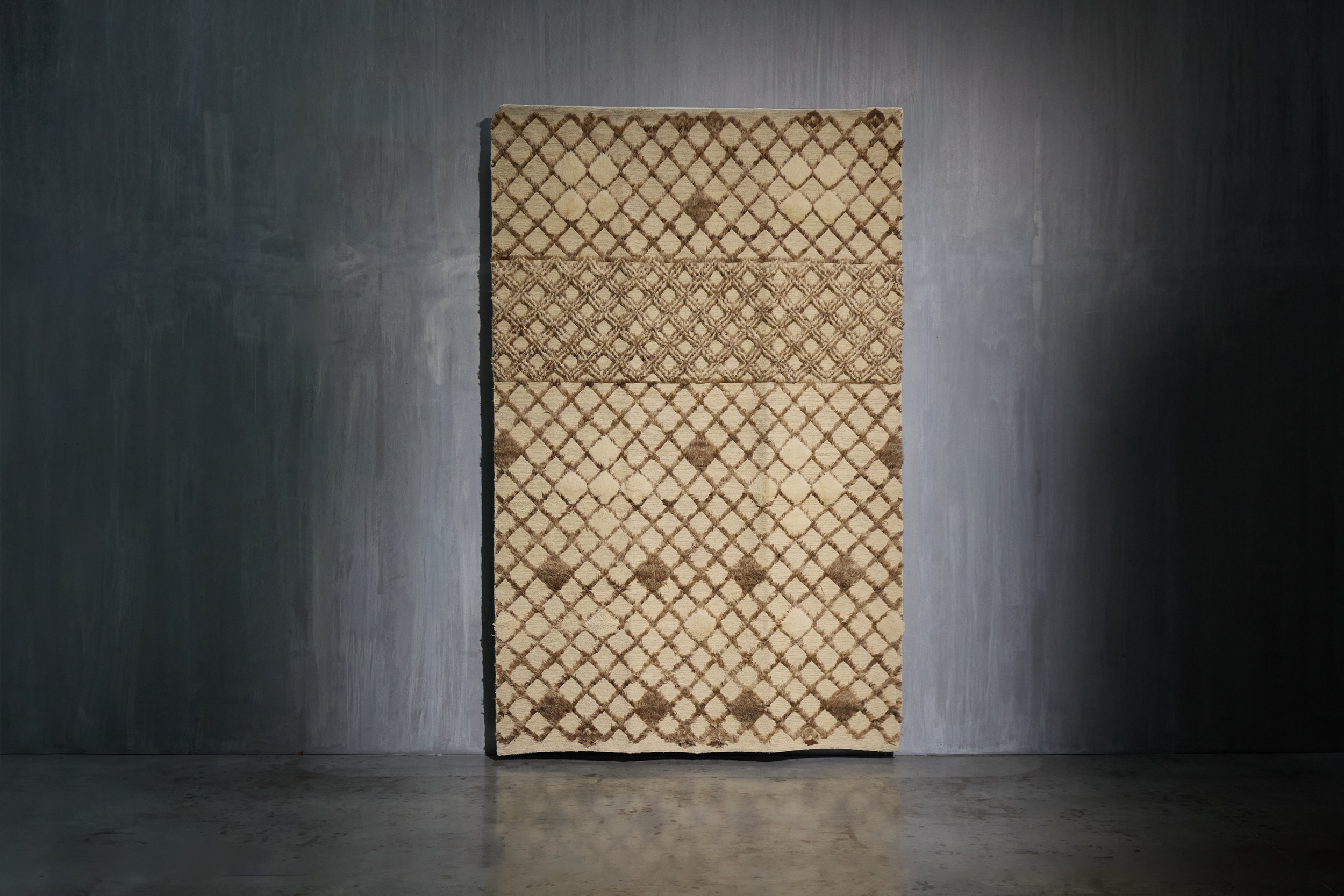 Contemporary Patterned Wool Rug, Turkey - 21st Century