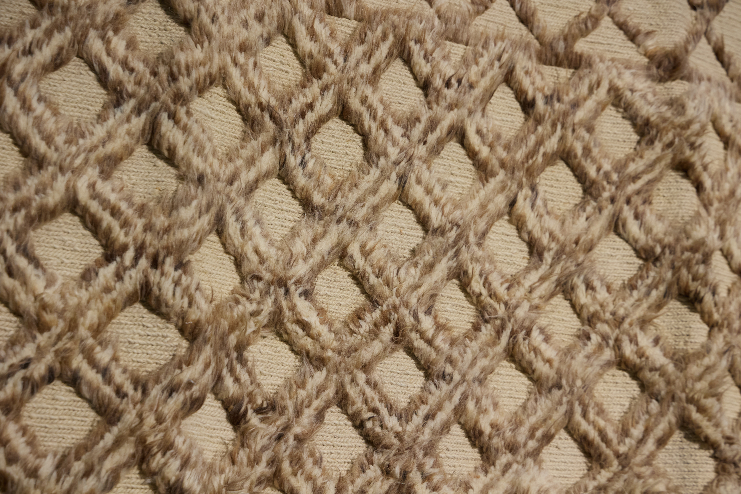 Contemporary Patterned Wool Rug, Turkey - 21st Century