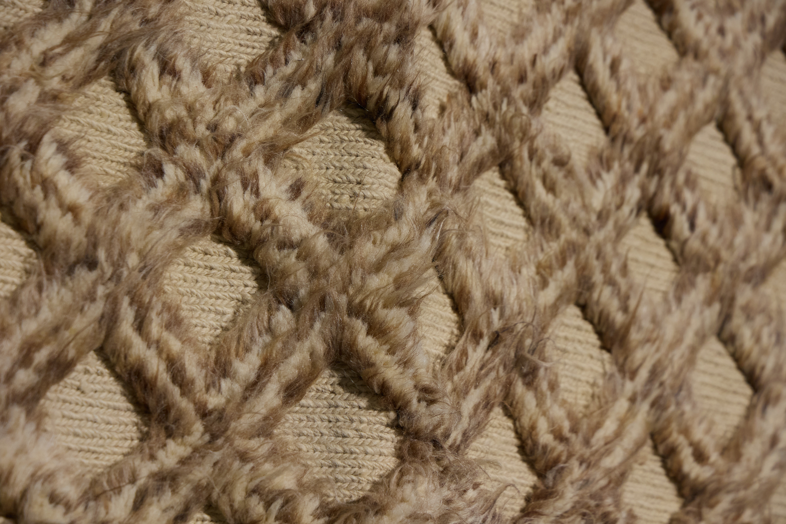 Contemporary Patterned Wool Rug, Turkey - 21st Century