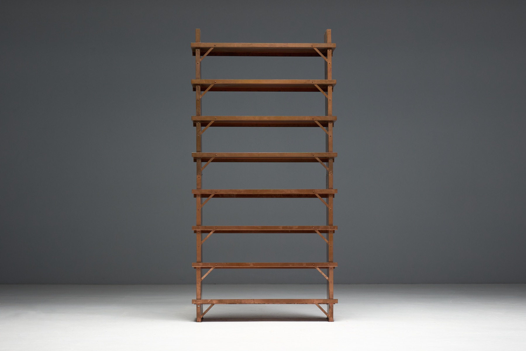 Copper Shelving Unit by Piet Hein Eek, Netherlands - 2000s