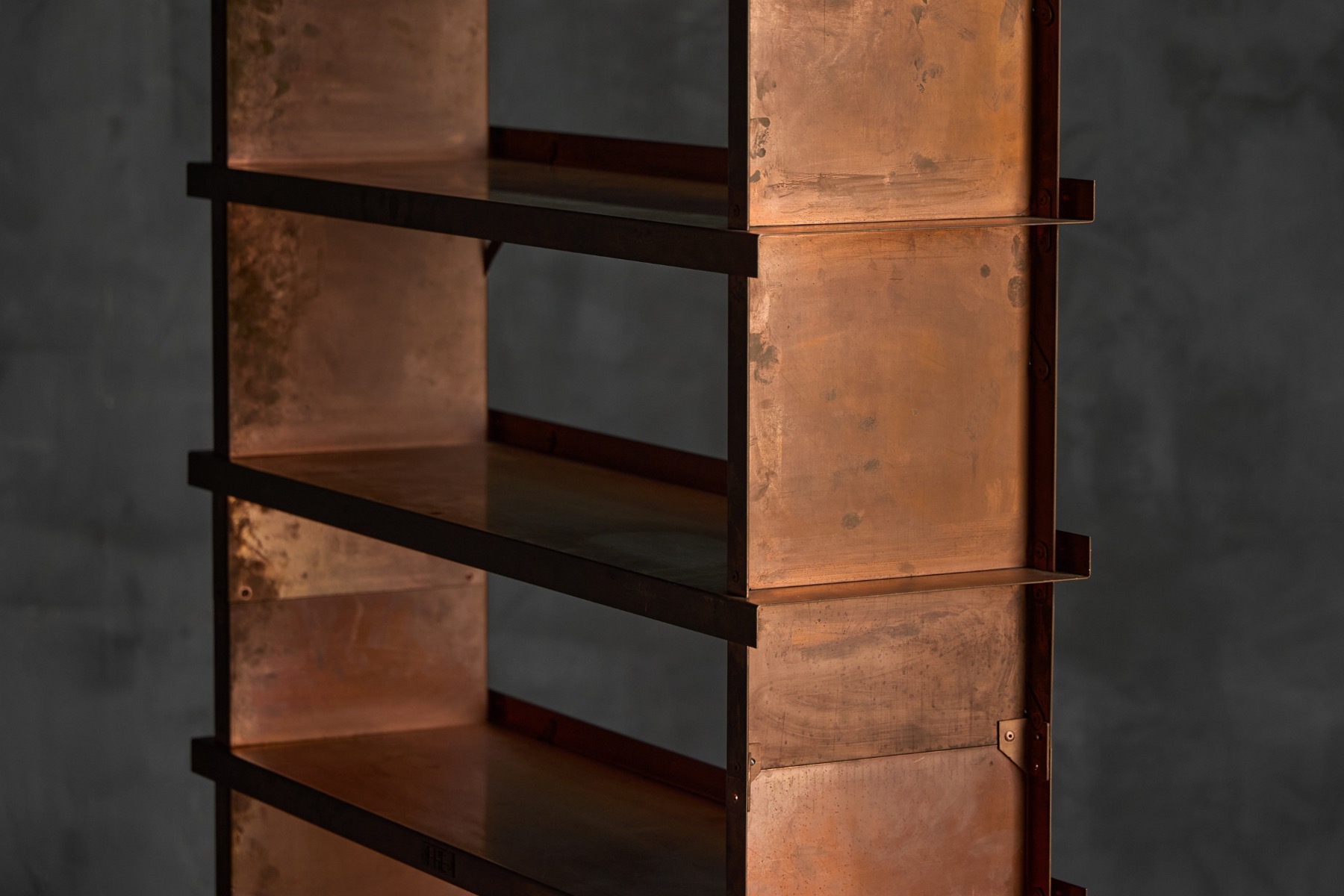 Copper Shelving Unit by Piet Hein Eek, Netherlands - 2000s