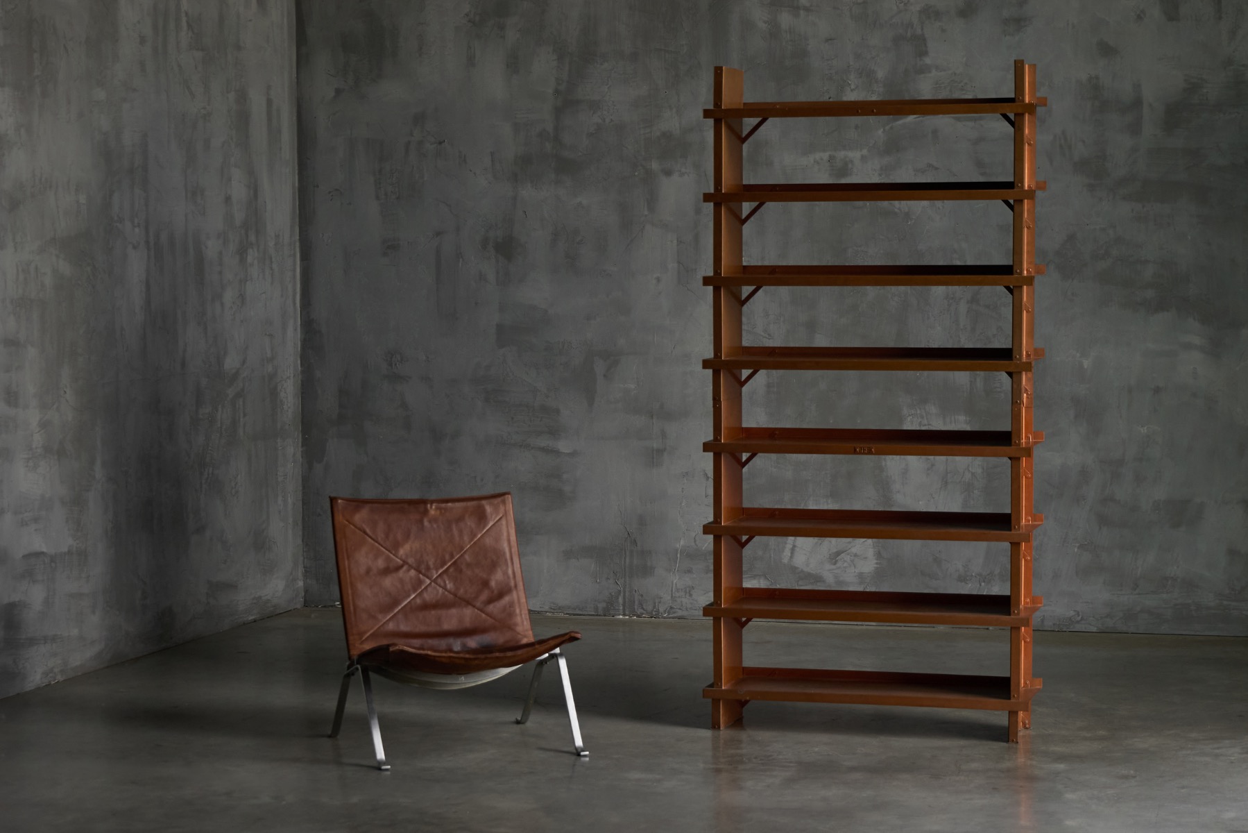 Copper Shelving Unit by Piet Hein Eek, Netherlands - 2000s