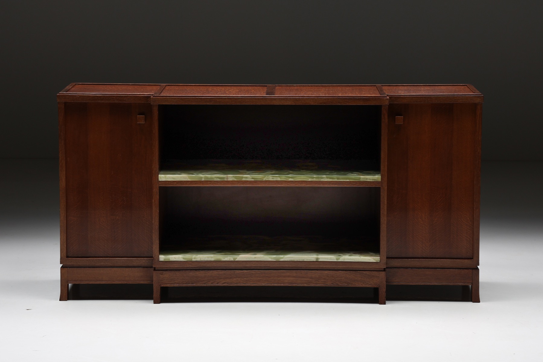 Credenza in Wood & Onyx by Emiel Veranneman - 1950s
