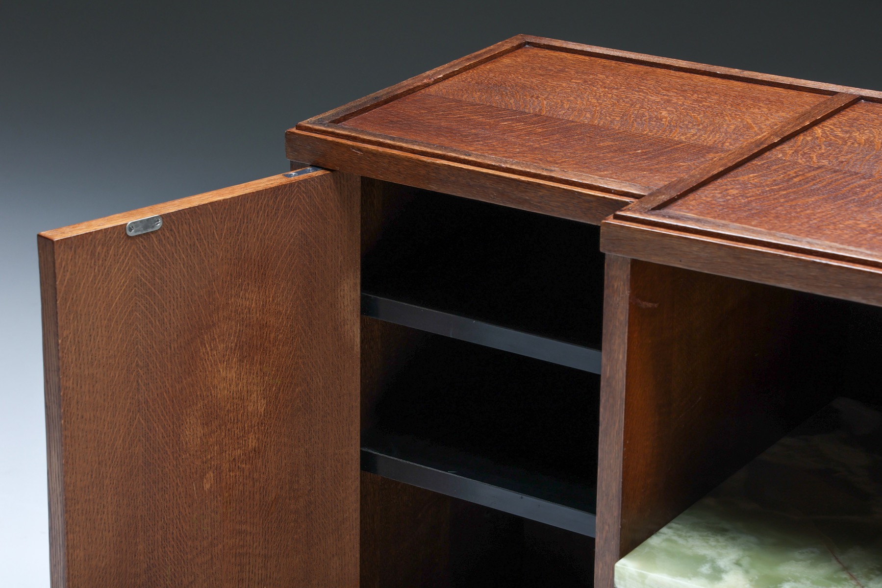 Credenza in Wood & Onyx by Emiel Veranneman - 1950s