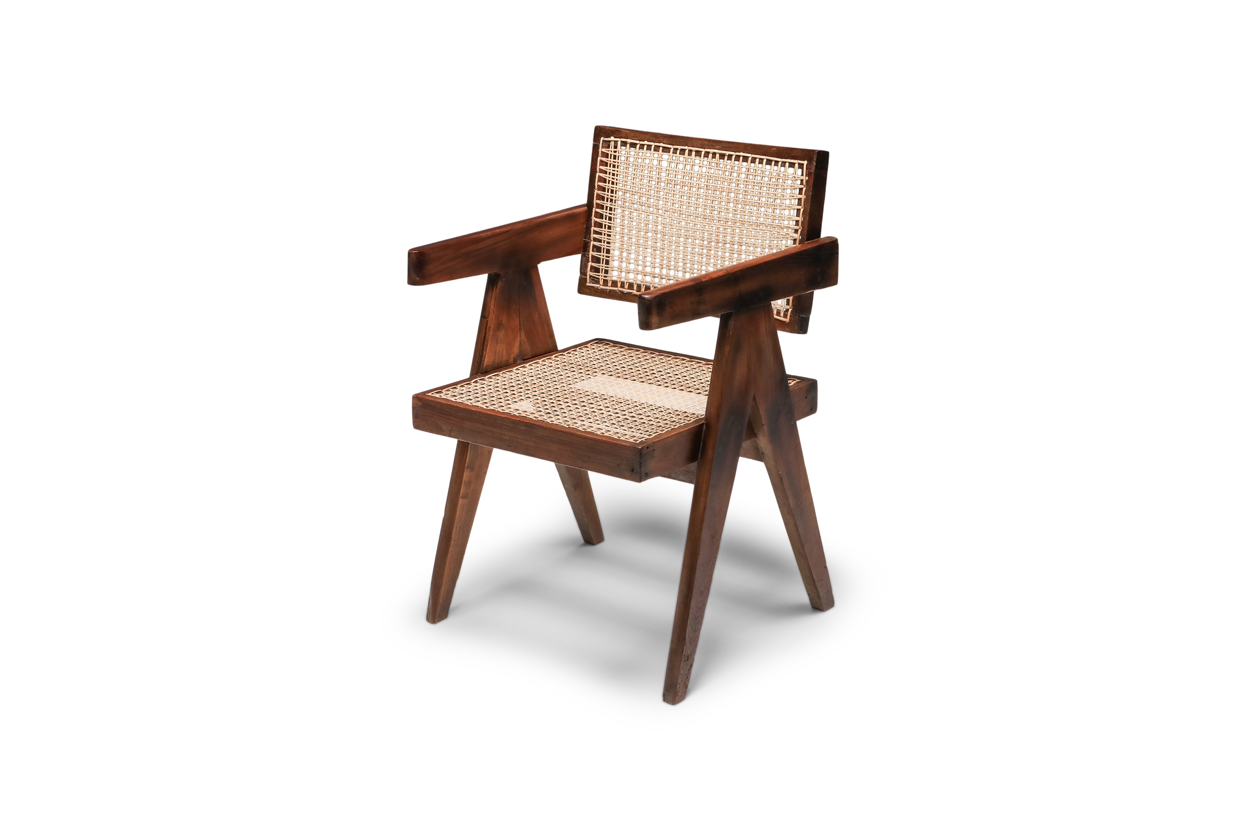 Pierre Jeanneret Floating Back Armchair - 1950s