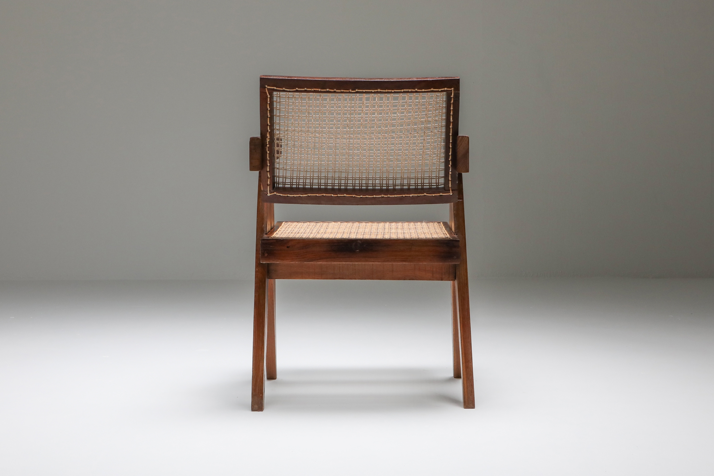 Pierre Jeanneret Floating Back Armchair - 1950s