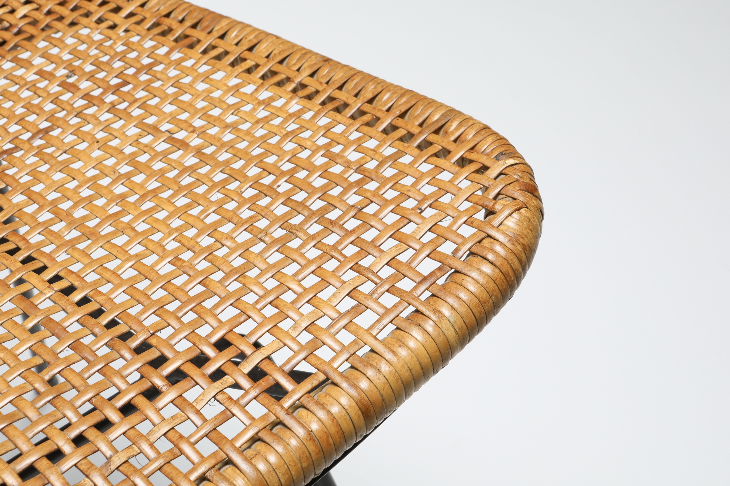 Bamboo Rattan 1950s Dining Chair - 1950s