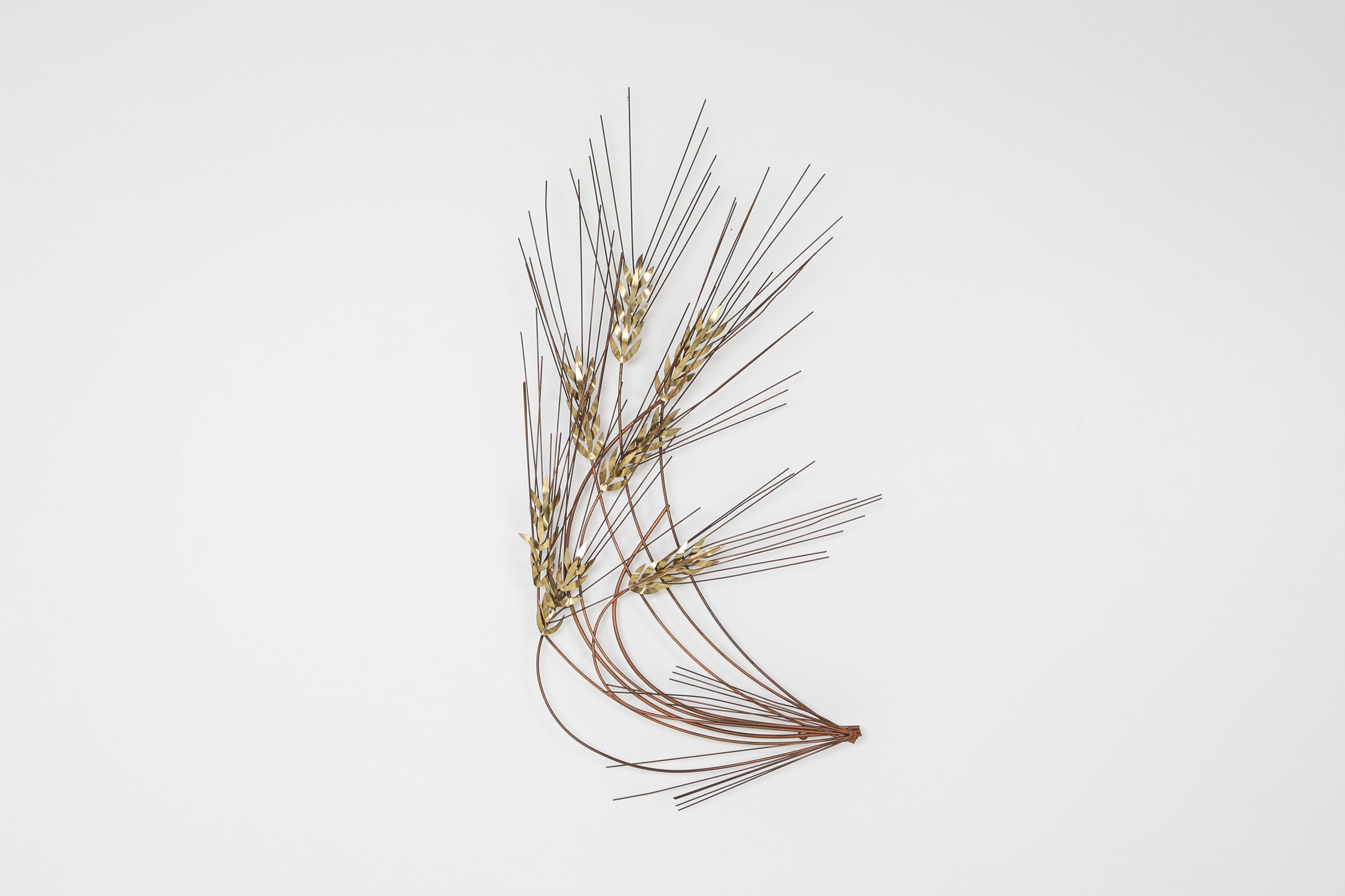 Curtis Jere Brass Wall Mounted Sculpture - 1980s