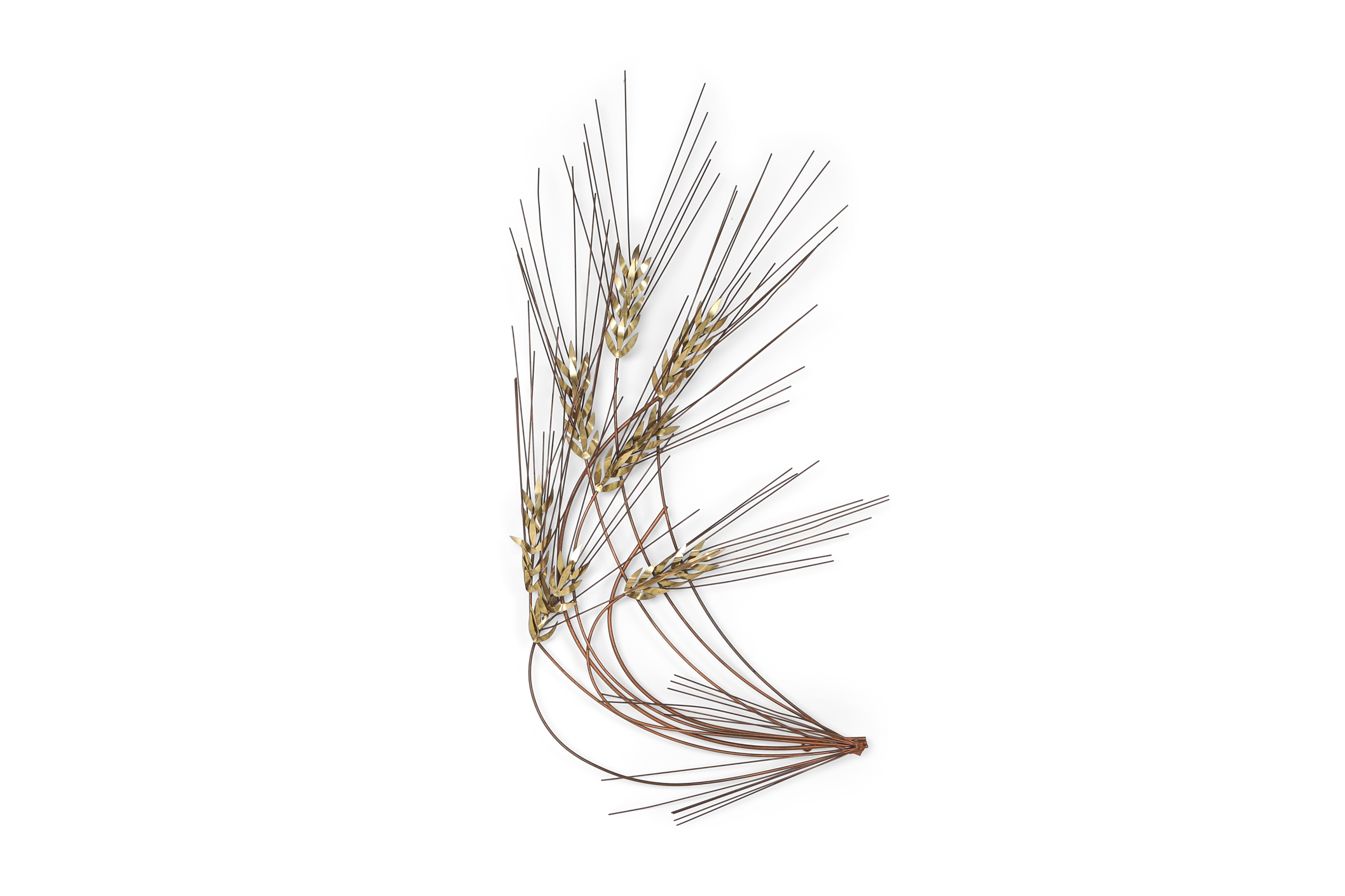 Curtis Jere Brass Wall Mounted Sculpture - 1980s