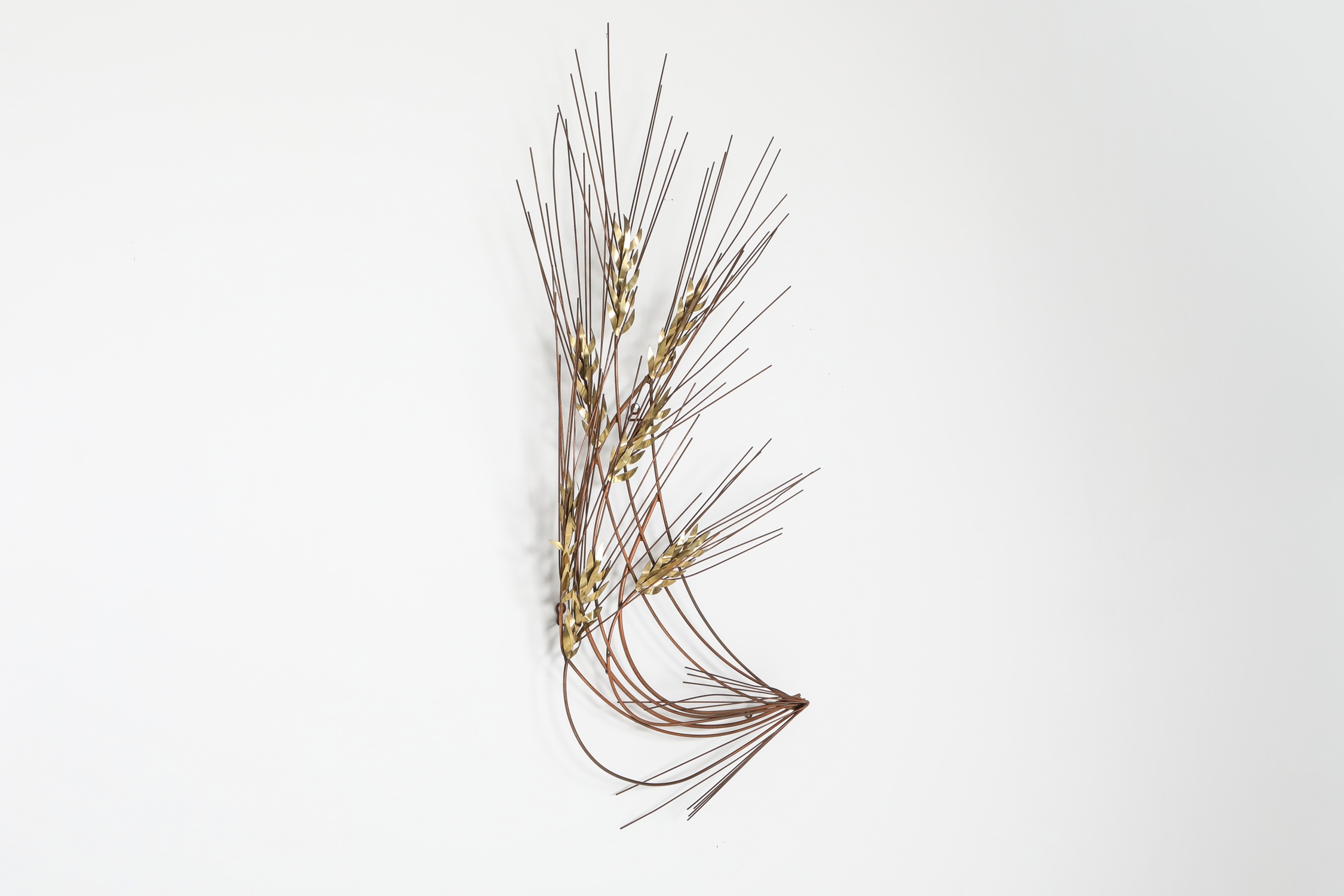 Curtis Jere Brass Wall Mounted Sculpture - 1980s