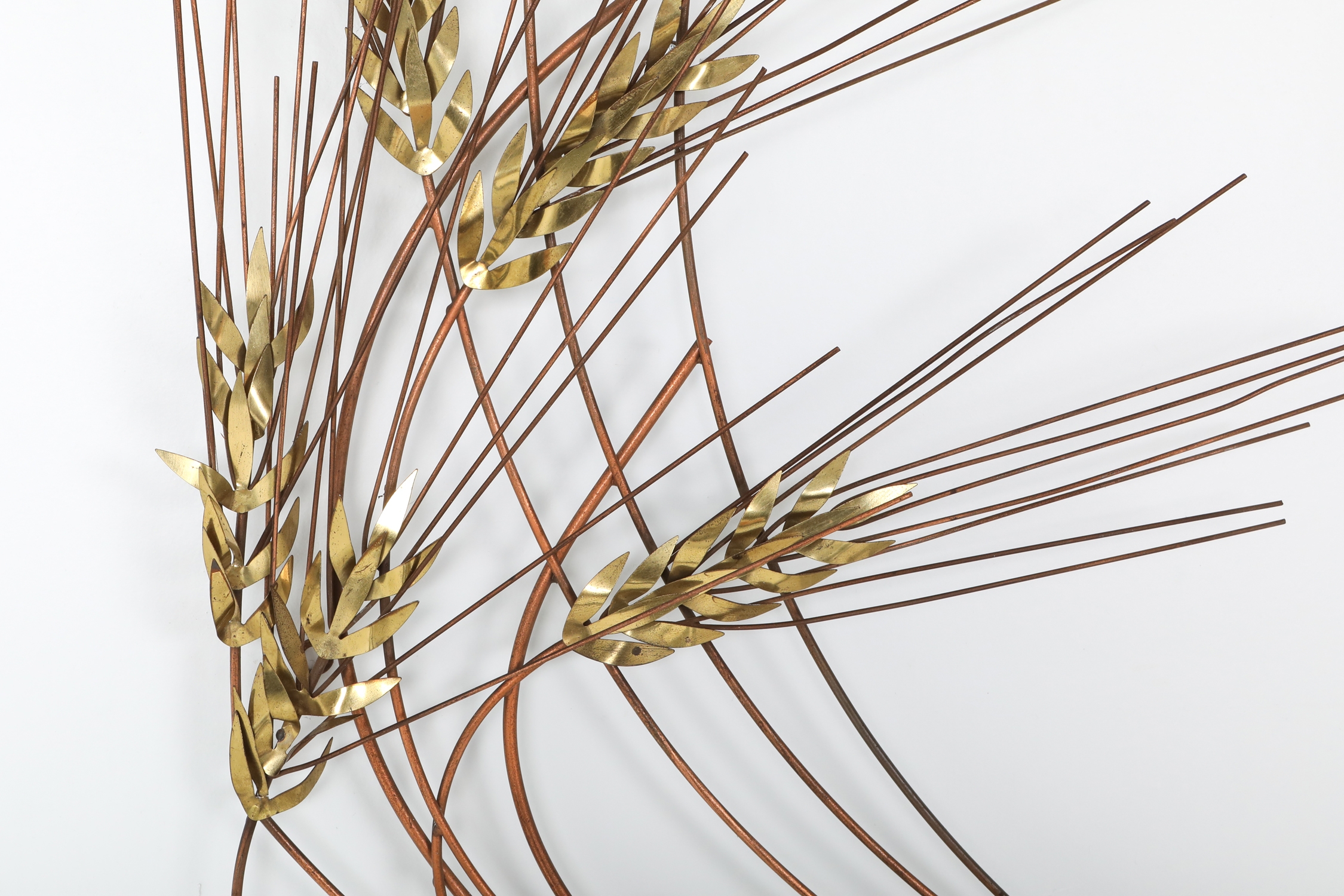 Curtis Jere Brass Wall Mounted Sculpture - 1980s