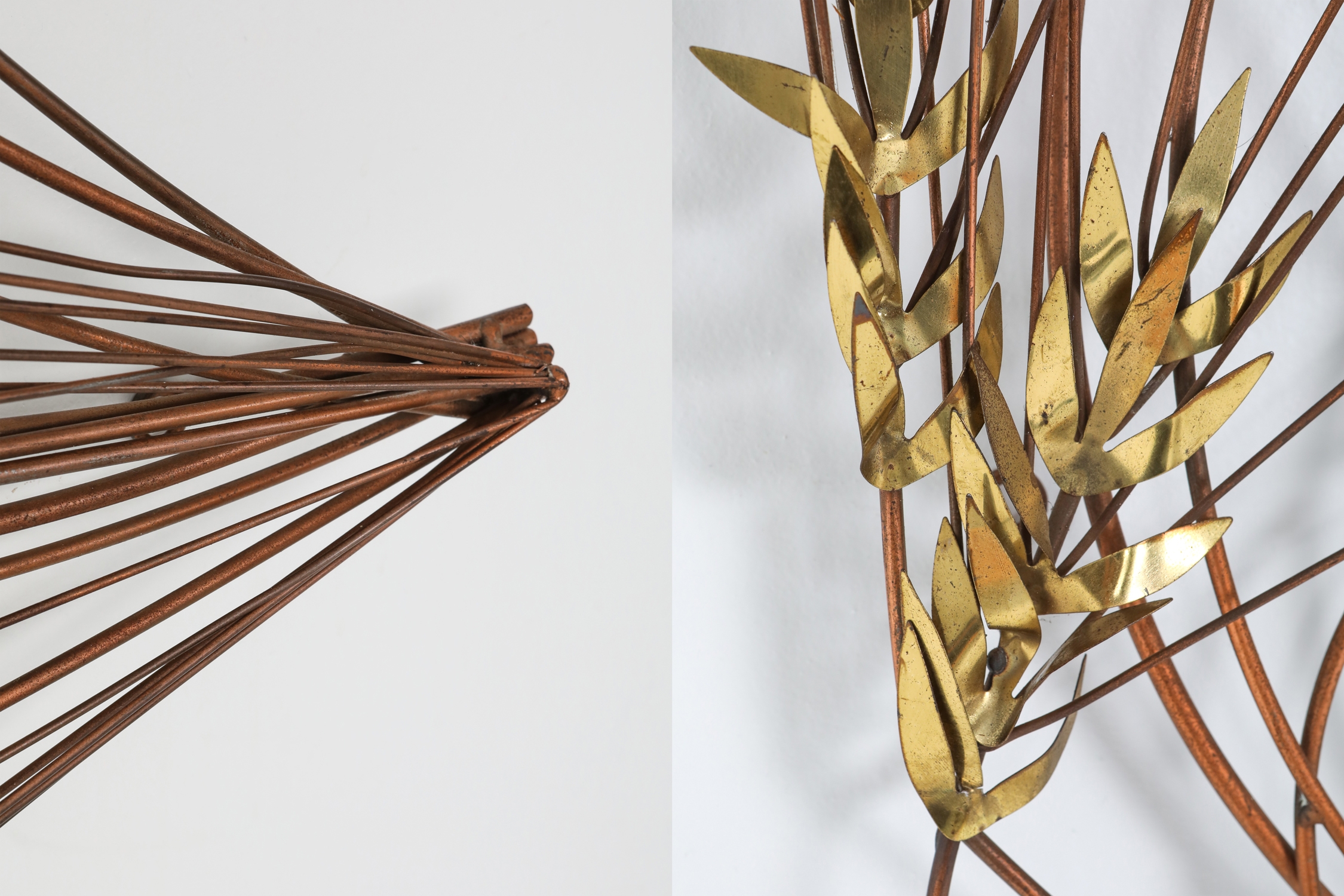 Curtis Jere Brass Wall Mounted Sculpture - 1980s