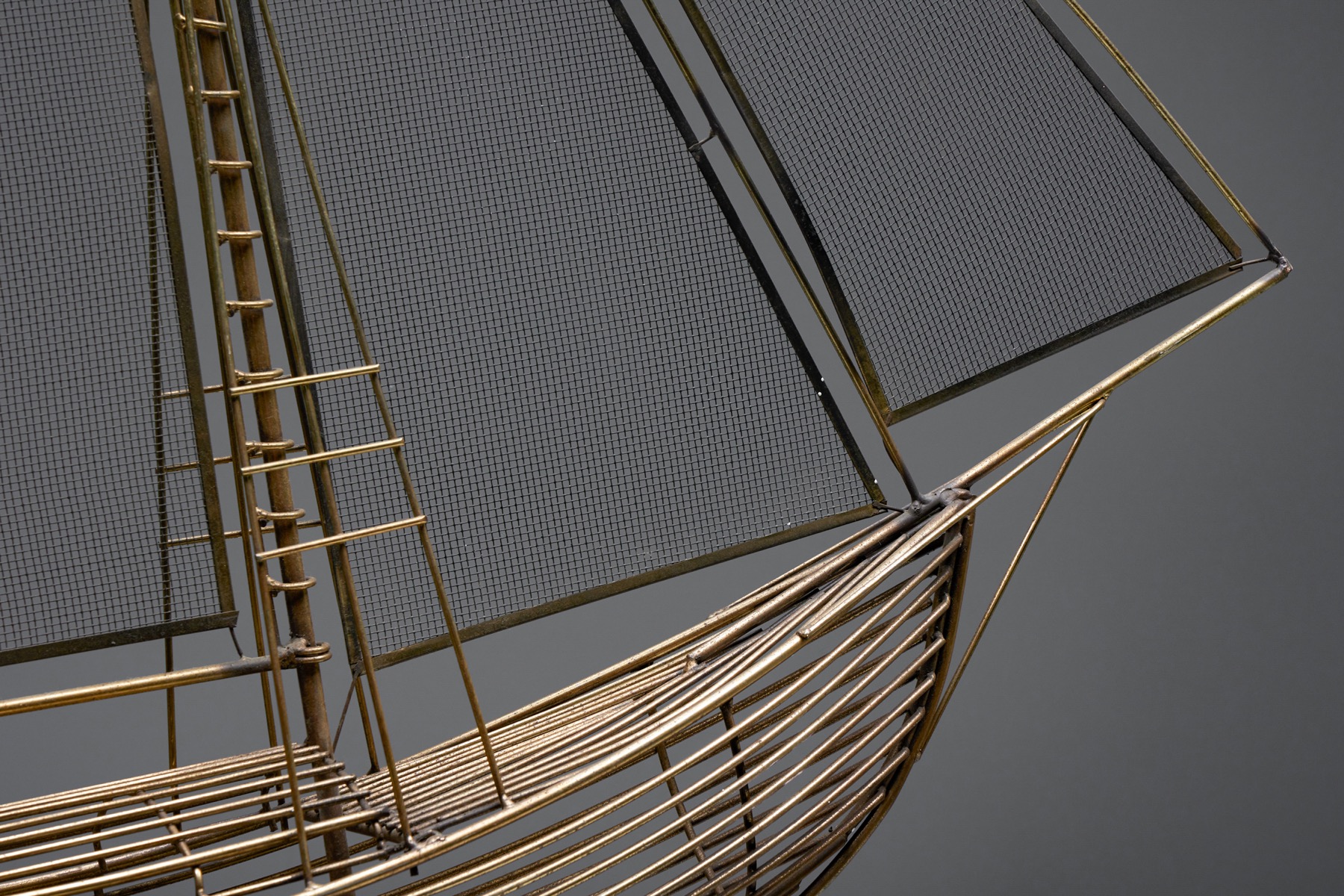 Boat Sculpture by Curtis Jere - 1970's