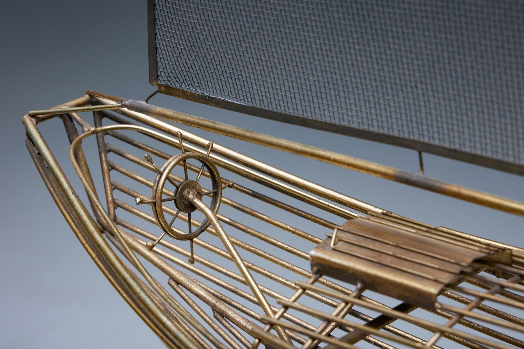 Boat Sculpture by Curtis Jere - 1970's