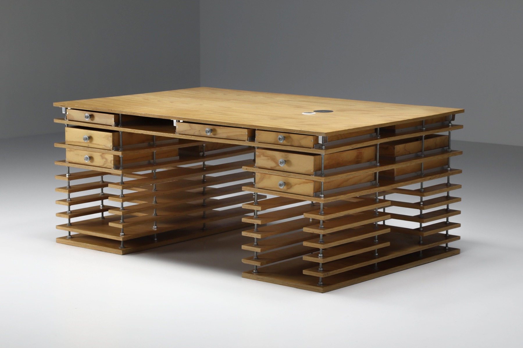Rem Koolhaas Inspired Working Desk - 1990's
