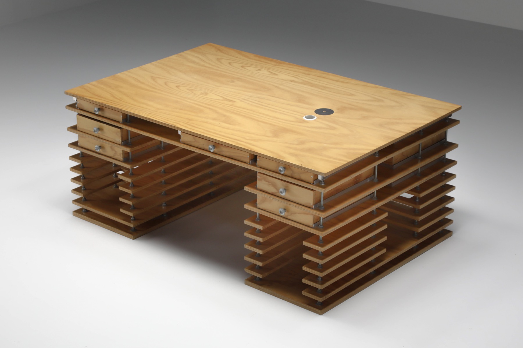 Rem Koolhaas Inspired Working Desk - 1990's
