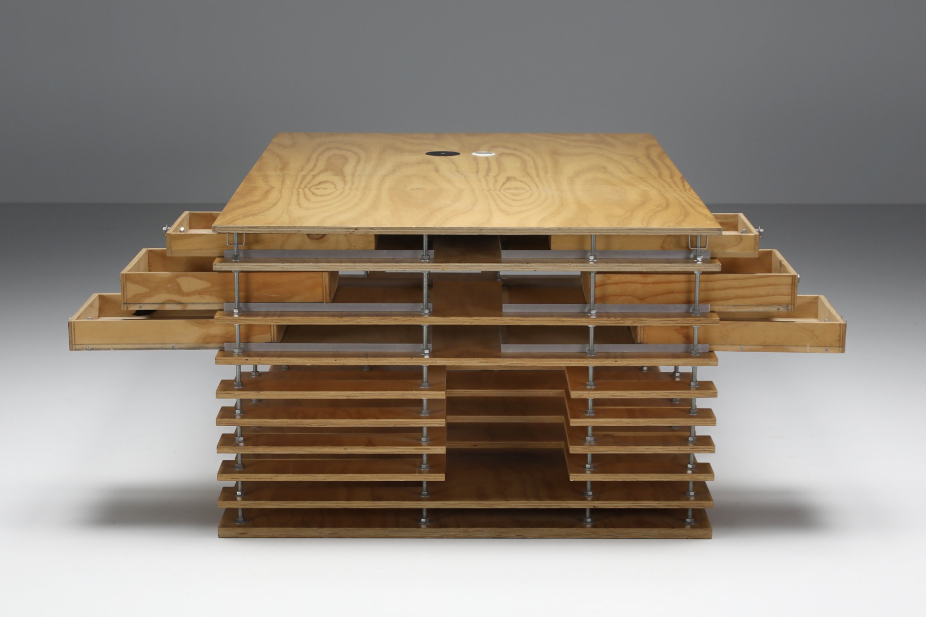 Rem Koolhaas Inspired Working Desk - 1990's