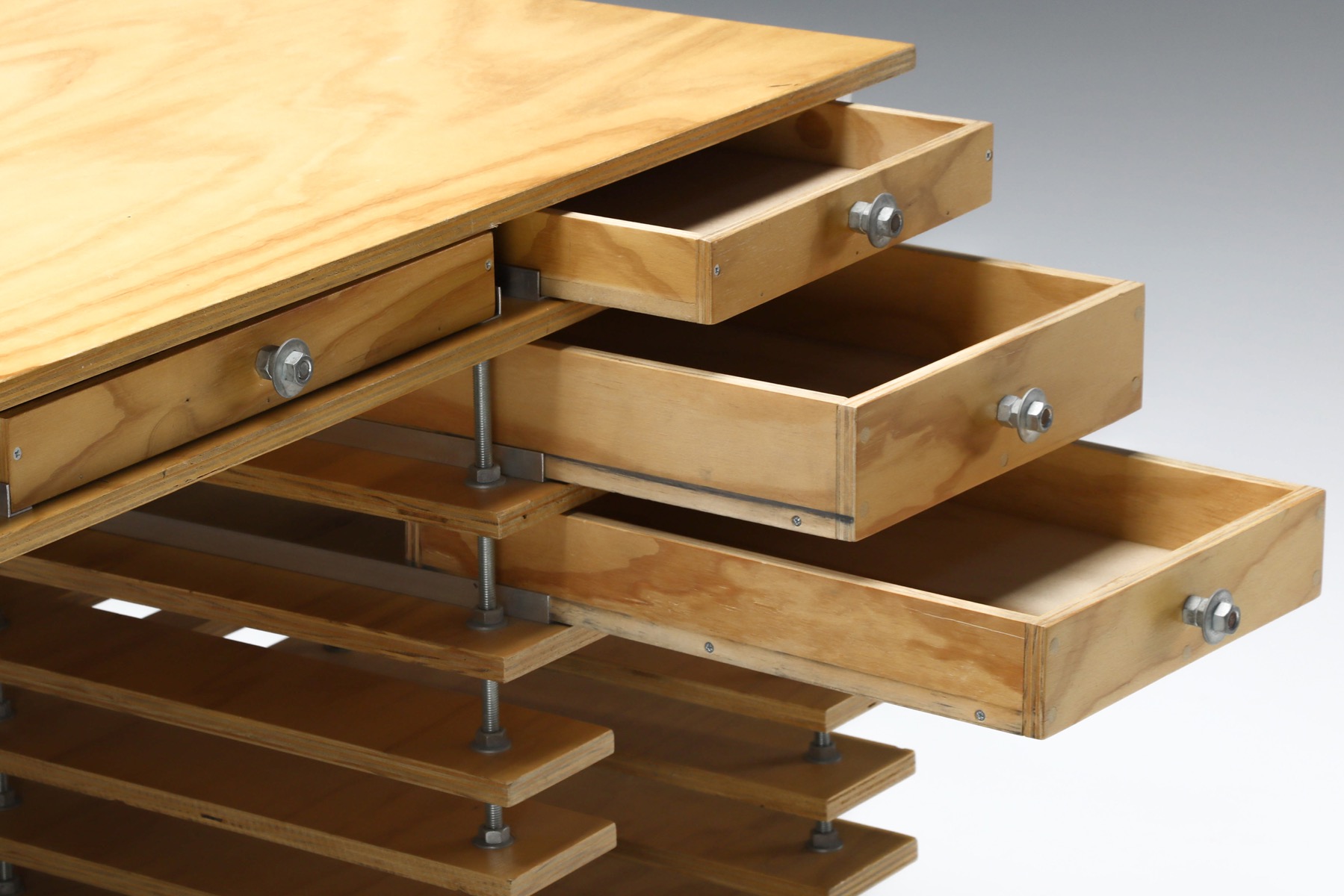 Rem Koolhaas Inspired Working Desk - 1990's