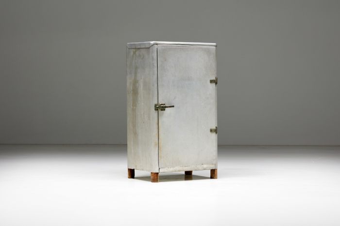 Industrial Aluminum Cabinet - 1950s
