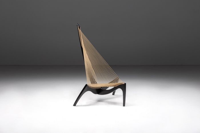 Harp Chair by Jørgen Høvelskov for Christensen and Larsen - 1968