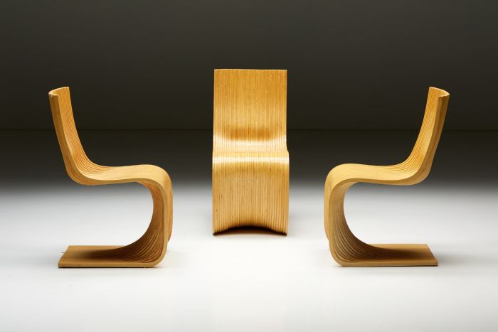 Alejandro Estrada bamboo dining chairs for Piegatto from 2006
