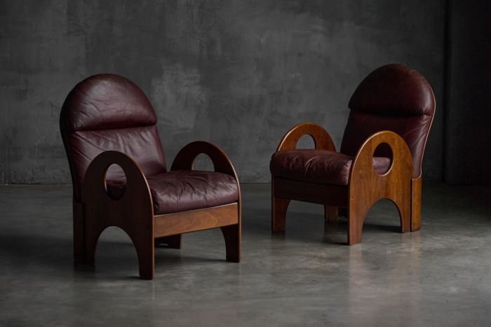 Arcata easy chair designed by Gae Aulenti in Italy in 1968