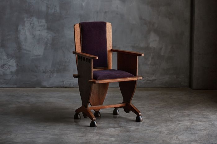 Art Deco Amsterdam School sculptural armchair 1930s