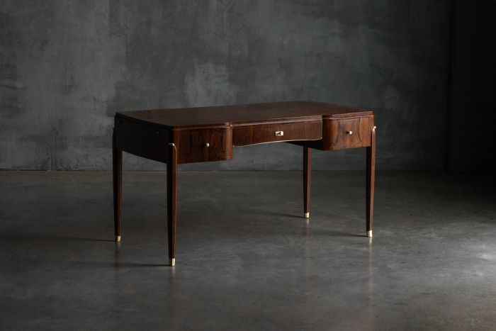 Art Deco desk designed by Jules Leleu, France circa 1925