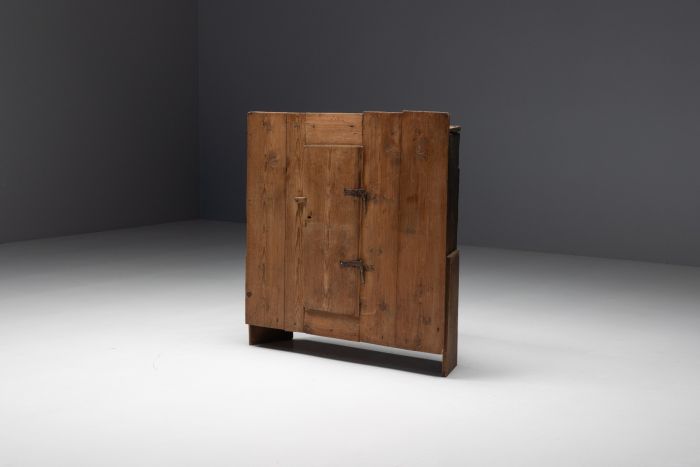 Art populaire alpine cupboard 19th century