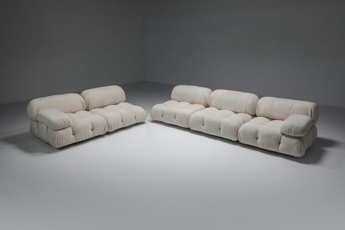 Camaleonda sofa in boucle wool by Mario Bellini from 1972
