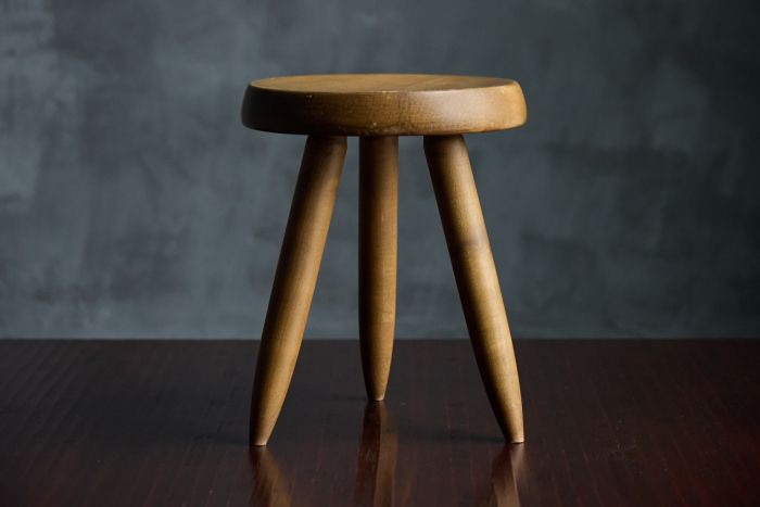 Berger stool Charlotte Perriand for Steph Simon 1965 France