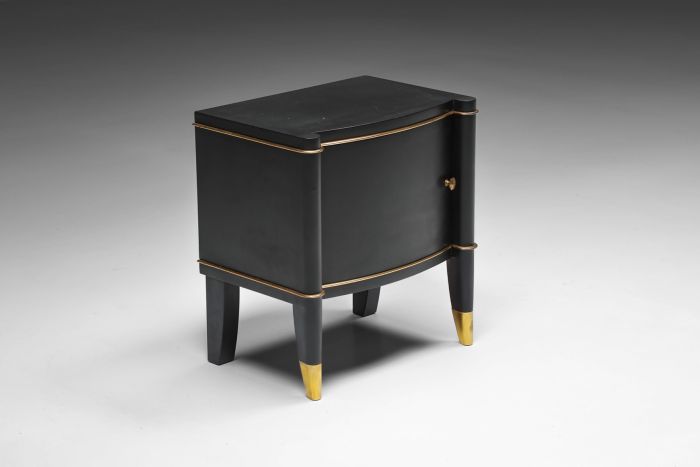 De Coene bedside table in art deco style from the 1960s