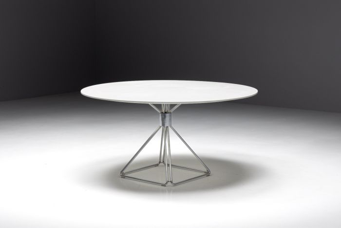 Dining table by Rudi Verhelst for Novalux from the 1970s