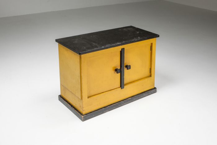 Dry bar cabinet by Dutch modernist H Wouda from 1924