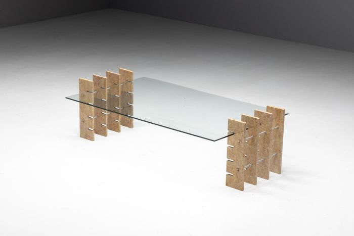 Fitzroy marble coffee table by Gianfranco Ferré Home from the 2010s