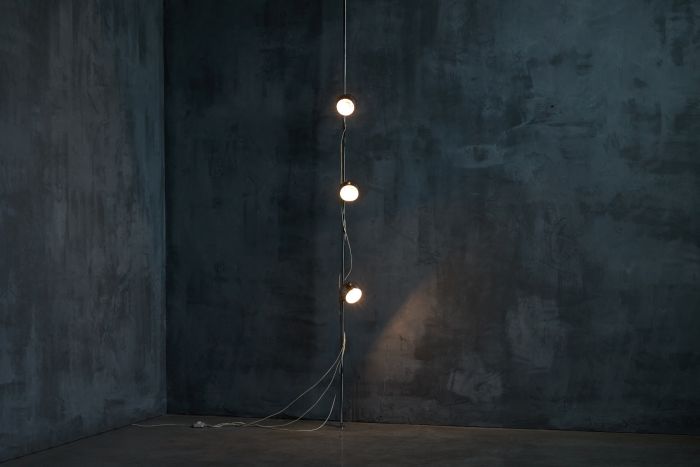 Floor to ceiling lamp by Goffredo Reggiani 1960s