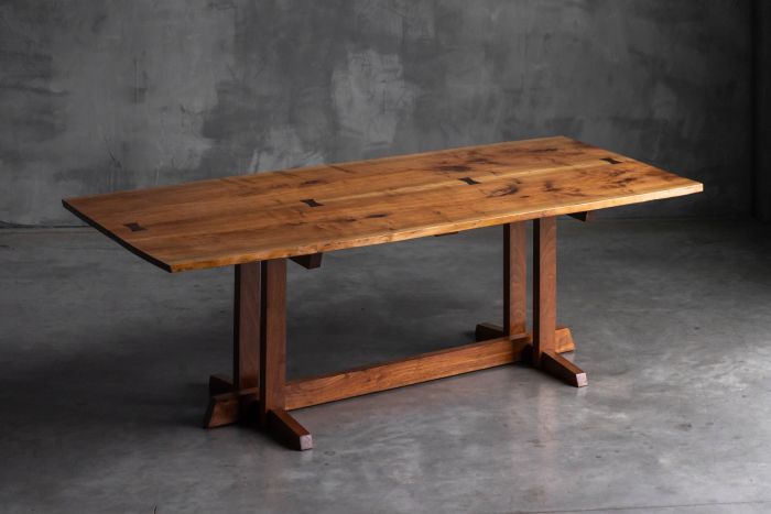 Frenchman’s Cove II dining table designed by Mira Nakashima, 2004