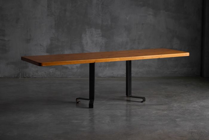 Les Arcs 1800 dining table designed by Charlotte Perriand, 1960s
