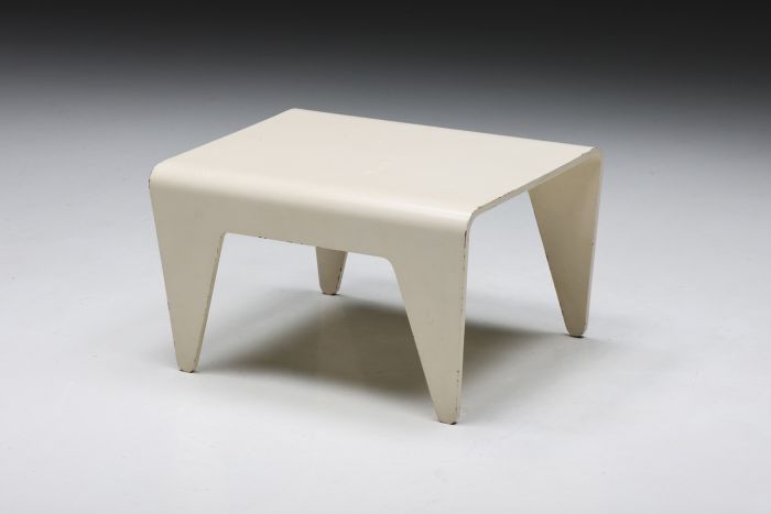 Marcel Breuer nesting plywood table for Isokon from 1936