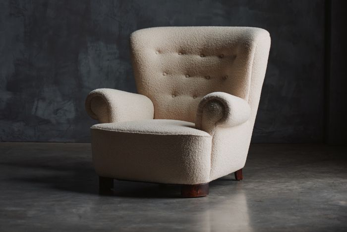 Mid century armchair in the style of Flemming Lassen from the 1960s