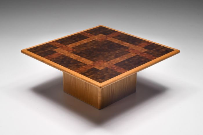 Middelboe and Lindum mosaic coffee table for Tranekaer Denmark from the 1970s